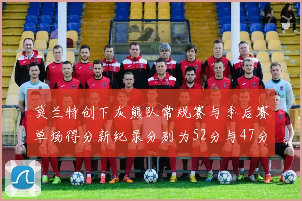 莫兰特创下灰熊队常规赛与季后赛单场得分新纪录分别为52分与47分