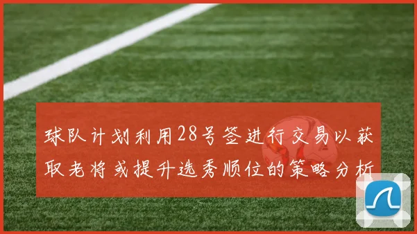 球队计划利用28号签进行交易以获取老将或提升选秀顺位的策略分析